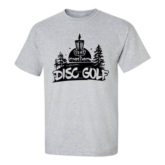 Disc Golf T Shirt DISCGOLF SUNSET Discgolfer Discgolfing Shirt - Picture 5 of 16